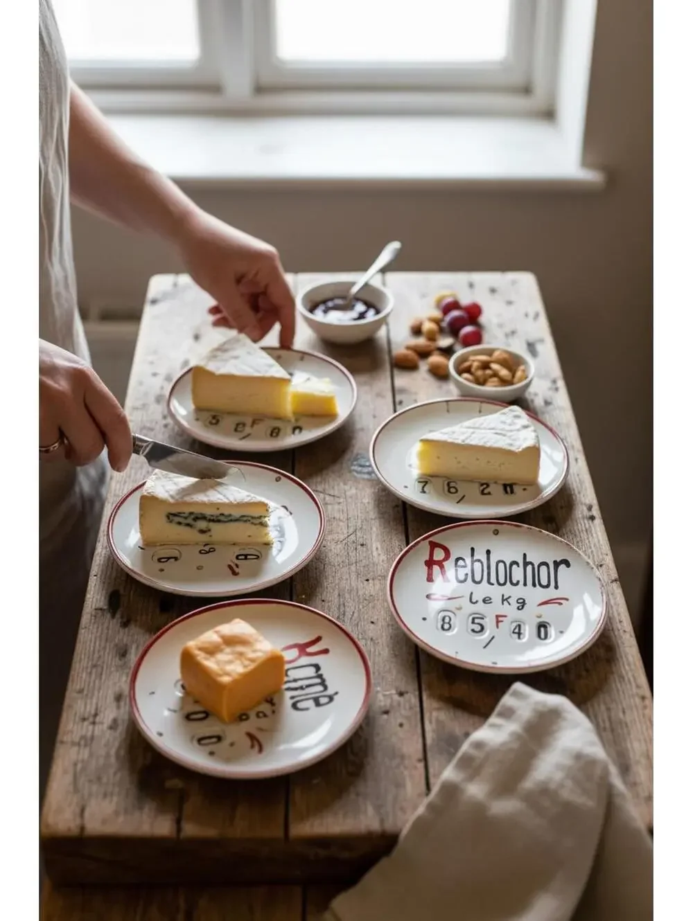 Williams Sonoma French Market Collection appetizer plates - set of 4
